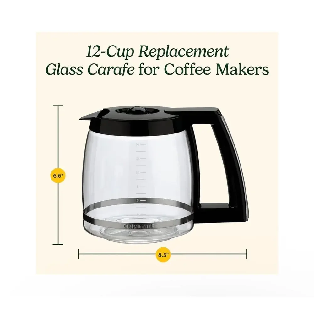 New Cuisinart 14-Cup Replacement Carafe for Coffee Maker, DCC-2200RC